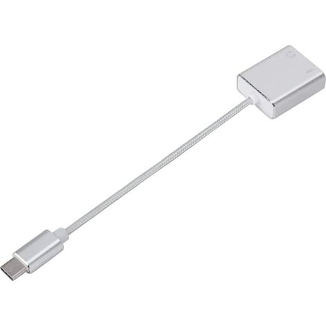 Adaptateur USB C Externe Prise Casque 3,5 Mm en Alliage d'aluminium pour Un Son Stéréo (1/5)