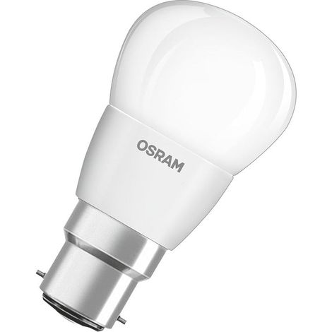Ampoule LED Sphérique verre dépoli variable 6W=40 B22 chaud