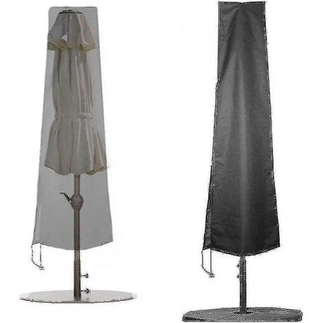 Housse de parasol extérieure anti-poussière, anti-pluie et imperméable pour jardin et cour (1905030cm) (1/3)