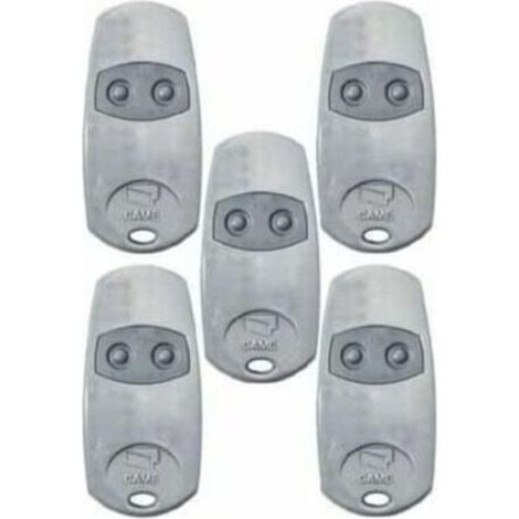 Pack de 5 TOP-432EE Télécommande Motorisation Portail Porte de Garage Compatible CAME TOP-432EE (1/4)