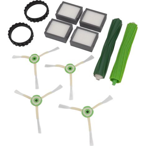Pièces de rechange pour balayeuse : brosses, filtre et pneus pour la mise à niveau I7 Home. (1/5)
