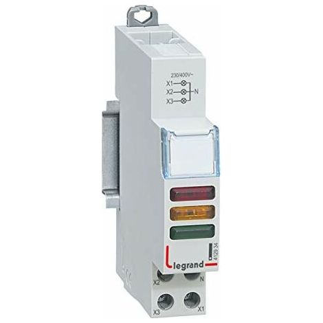 Legrand 412934 indicatore LED multicolore guida DIN