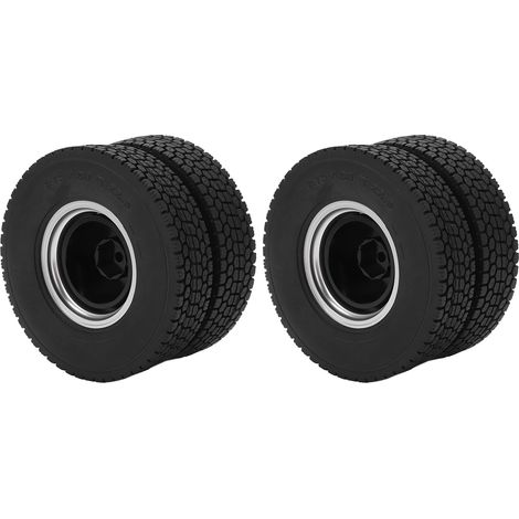 Pneus arrière RC à amortissement renforcé, accessoires pour voiture télécommandée et camionnette 1/14 (1/5)