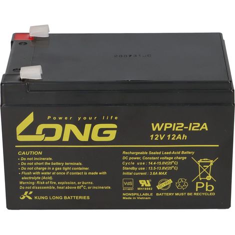 Ersatzakku kompatibel für APC - HP USV Modelle RBC4 Kung Long (1/5)