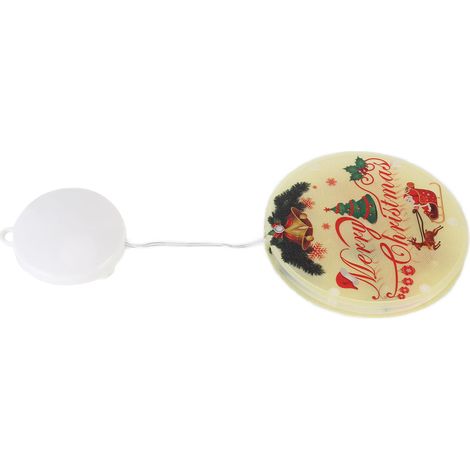 Guirlande lumineuse de Noël à piles, impression couleur PP, lumière chaude, température de couleur chaude. Joyeux Noël (1/5)