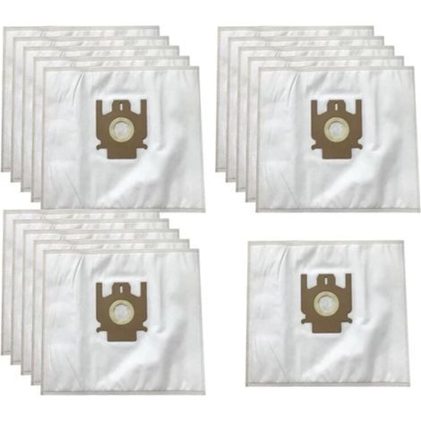 Sac filtrant à poussière compatible avec Hoover TYPE H60 H30 H52 ENIGMA TE7 TE70 TEN2400 ARIANNE TELIOS T2100 T2599 T2615 T2621 T2740 T2760(10pcs)-ARCAN (1/4)