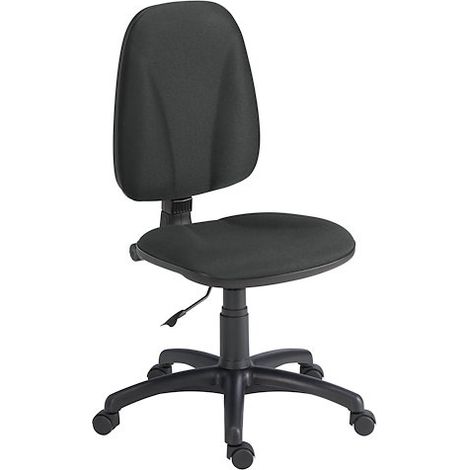 Chaise Prestige Jupiter tissu non feu - Noir (1/5)