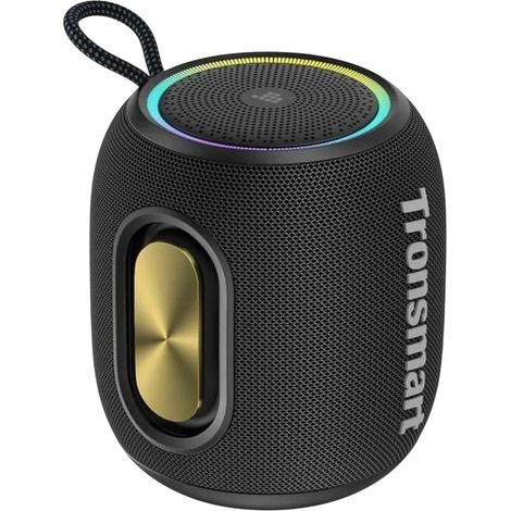 Enceinte Portable Tronsmart T8 Mini - Son 360° & Basses Puissantes - Autonomie 20h - Étanche IPX7 - Éclairage RGB Personnalisable - Compacte