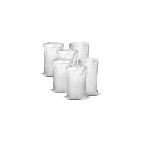 Lot de 10 sacs à gravats 60x110cm pour chantier et jardin, collectent gravats, débris et déchets végétaux (1/5)