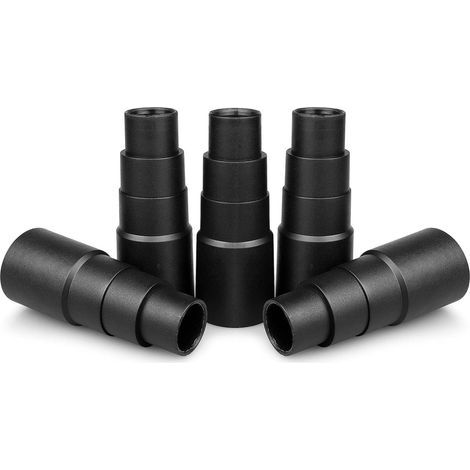 5 Pièces Adaptateur Aspirateur, Adaptateurs Tuyau Aspirateur, Pour Connecteur de Tuyau D'aspirateur Universel (21MM-42MM) (1/5)