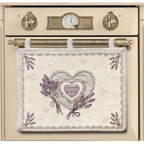 Copriforno Cucina Universale Cinigliato Copertura Decorazione Forno Dis. Lavanda (1/5)