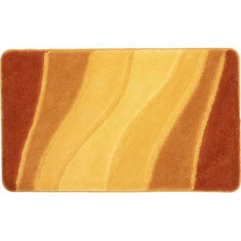 Kleine Wolke Badteppich Ocean safran 60 x 100 cm