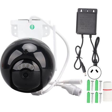 Caméra WiFi intelligente 1080p HD extérieure, surveillance avec détection de mouvement, suivi automatique pour sécurité domestique, prise AU (1/5)