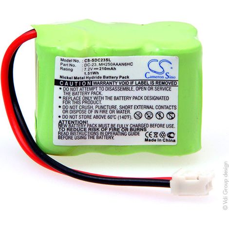 NX - Batterie collier pour chien 7.2V 210mAh (1/4)