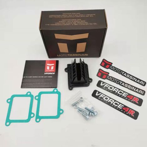 Válvula de paletas V4R04 para Yamaha YZ125 de 2005 a 2020, perfectamente adecuada para motocross, optimiza la entrada de aire y mejora la durabilidad del motor. (1/5)