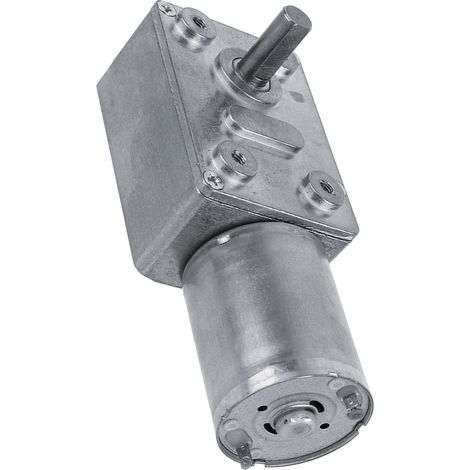 Moteur à engrenages à vis sans fin réversible à couple élevé, moteur réducteur CC 12 V (40 tr/min) (1/5)