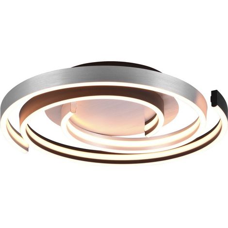 [GEBRAUCHT] B-Ware Trio Lighting Led Deckenleuchte Caya Dimmbar Aluminium Deckenlampe Lampe Leuc933