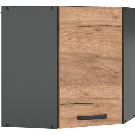 Elément haut de cuisine R-Line, Chêne de force doré, 57 cm, Vicco