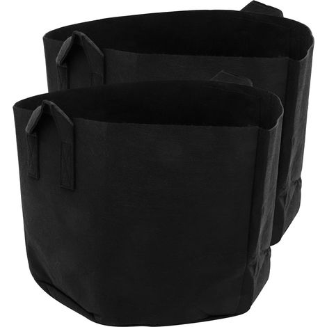 2 sacs de culture en tissu de 15 gallons pour légumes avec (1/5)