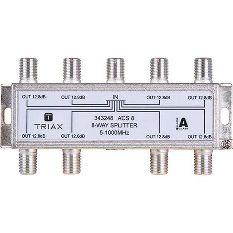 Splitter triax acs 8 impédance 75 Ω fréquence 5-1000 MHz