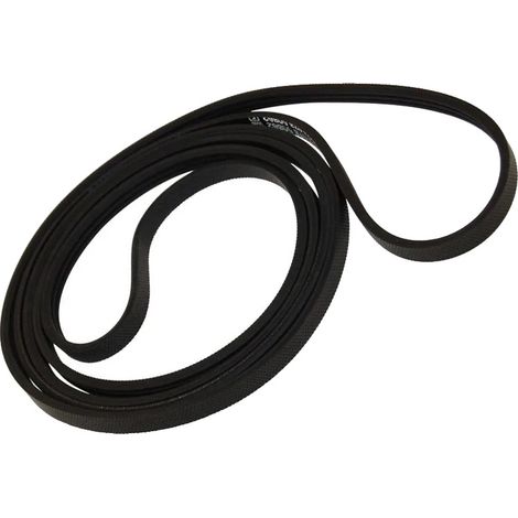 Correa para secadora, fabricada en caucho resistente, de 1547 mm de longitud, compatible con varios modelos de secadoras, de alta resistencia a la tracción y conforme a las normas de seguridad del sec