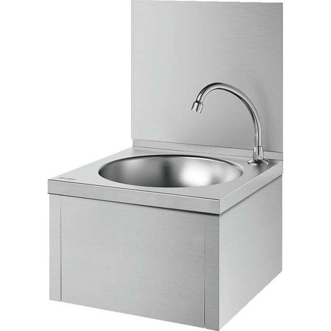 Lavabo avec dosseret - À volet frontal - Franke