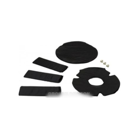 Set von 4 Kohlenfiltern für Whirlpool Hood 481249028008