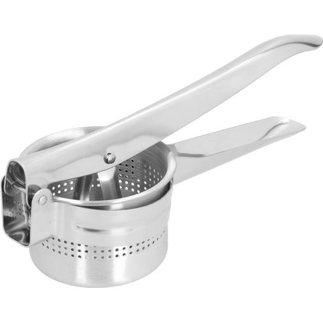 3-in-1 Kartoffelpresse, Obst- und Gemüseentsafter, manueller Entsafter aus Edelstahl für die Küche (1/5)