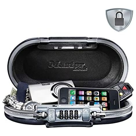 MASTER LOCK 5900EURD caja fuerte Transporte seguro Acrilonitrilo butadieno estireno (ABS) Gris, Metálico