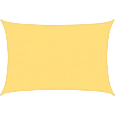 Maison Exclusive - Vela Parasole 160 g/m² Beige 5x7 m in HDPE