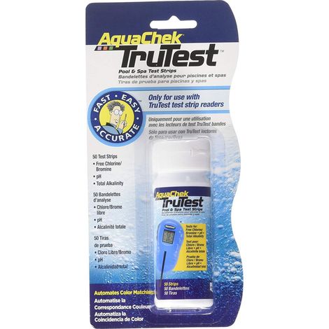 Trutest blister de 50 bandelettes pour appareil testeur digital - Aquachek (1/5)