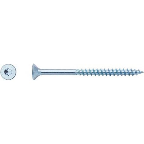 Vis pour panneaux agglomérés tête fraisée Filetage Partiel Torx® Zingué - 5 x 90 mm - BIVI (1/2)