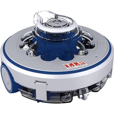 T.I.P. Batteria per Piscina Robot Sweeper 3600 (Pulizia del Pavimento per Piscine da 50 m³, Portata Max. 60 l/min, autonomia Max. 60 min, Protezione Funzionamento a Secco, Sistema di ugelli Jet, 30453 (1/3)