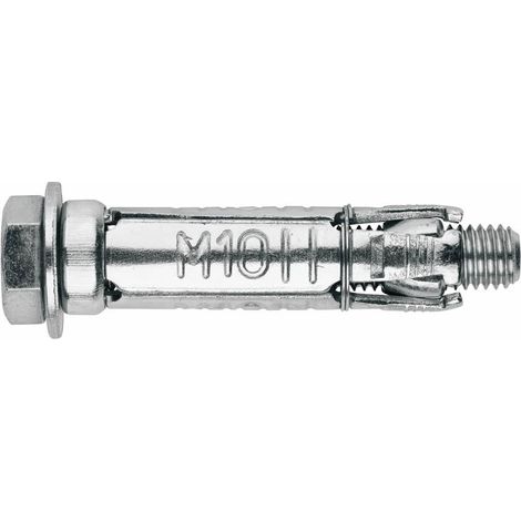 Flügelanker aus Stahl für schwere Lasten – Schraube 6,8 – Verzinkt M8 x 50 Ø14 – Packung mit 50 (1/2)