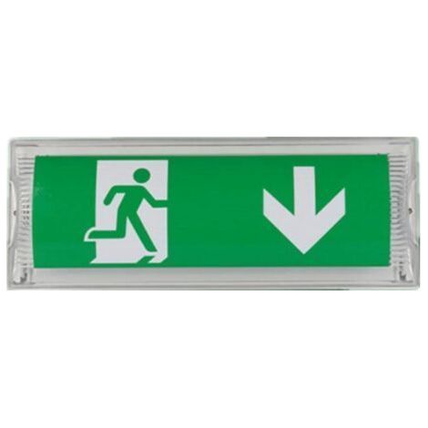 Bloc autonome d'éclairage de sécurité 3 heures – Protection IP65 – 200Lm 6500K – Lampe LED 27 unités pour intérieur et extérieur - 27LED (1/5)