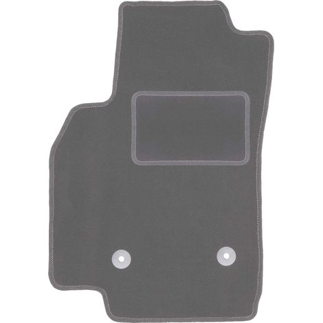 Tappetino in velluto lato guidatore per: Opel Karl hatchback (2015-) grafite