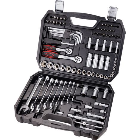 Coffret douilles et cliquets en pouce - 92 pièces