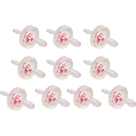 Kit de 10 clapets anti-retour unidirectionnels en PP pour aquarium de 3 à 5 pouces. (1/5)