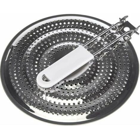 royaluxe-Diffuseur de Chaleur en Acier Inoxydable 21 cm pour Plaque de Cuisson au gaz Uniquement