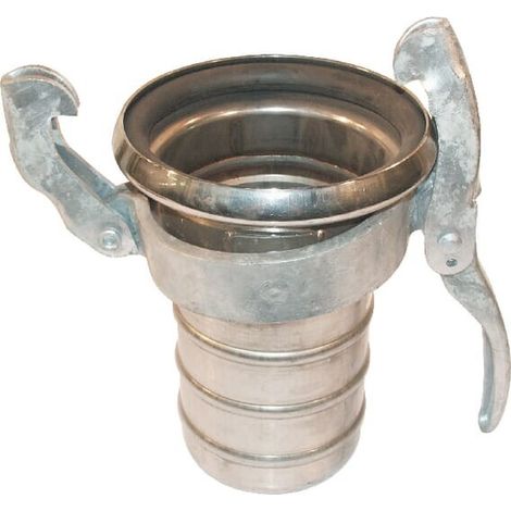 Acoplamiento hembra 4" con terminal para manguera acero inox. UNIVERSAL 4204000RVS