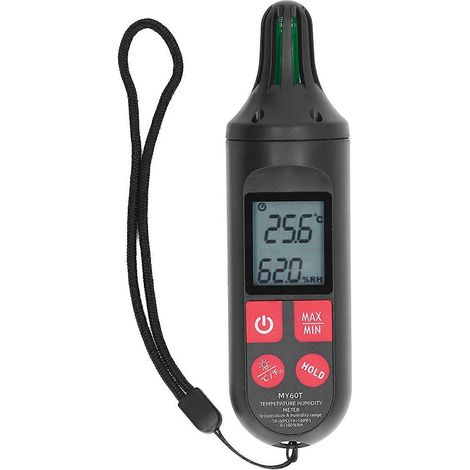 Mini-Thermometer/Hygrometer mit digitaler Anzeige – Handgerät