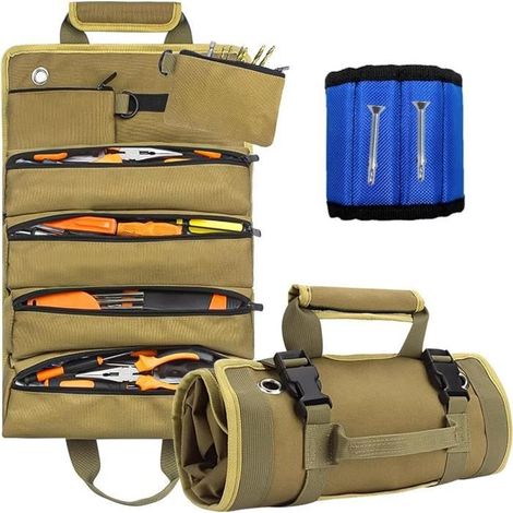 Sac Organisateur Outils - Haute Qualité - 6 Compartiments - 10 Aimants - Portable - Mixte (1/4)
