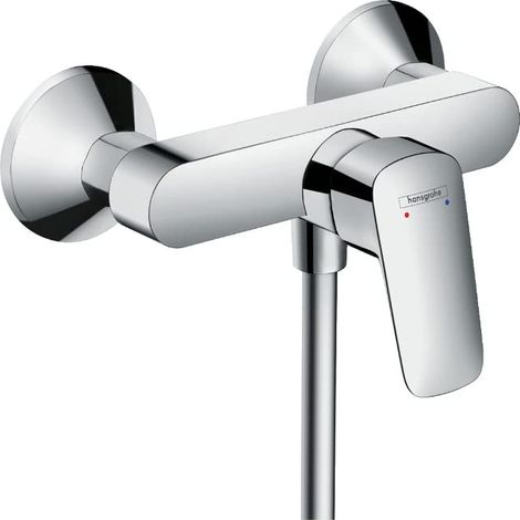 Mitigeur de douche apparent, Robinet douche 1 sortie, Mitigeur monocommande, Chromé (1/2)