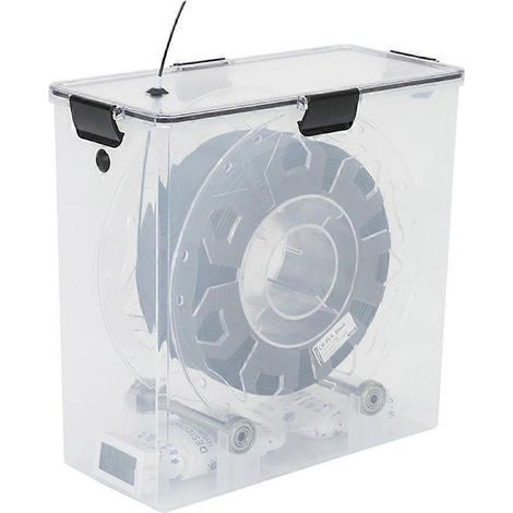 Boîte de séchage pour filament d'imprimante 3D : rangement hermétique et résistant à l'humidité pour bobines et outils de pièces d'imprimante 3D (1/5)