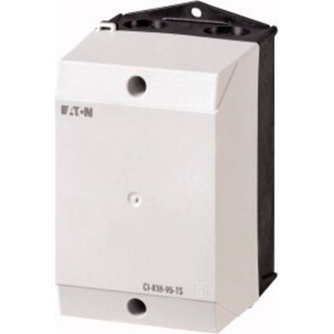 Eaton 105853 pour montage sur rails (L x l x H) 95 x 80 x 137 mm gris clair (RAL 7035), noir (RAL 9005) 1 pc(s) (1/3)
