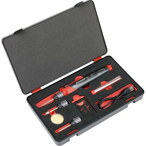 Sealey Premier Rechargeable Soldering Iron Kit 30W SDL11
