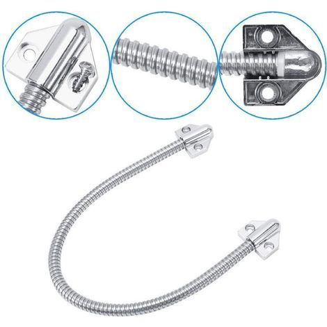 Gaine de protection flexible pour câble de porte blindé avec extrémités 400 mm x 11,2 mm Blanc (1/5)