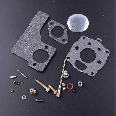 Kit de réparation de carburateur compatible avec les moteurs Briggs & Stratton 394989 10, 11 et 16 CV - Bon état (1/5)