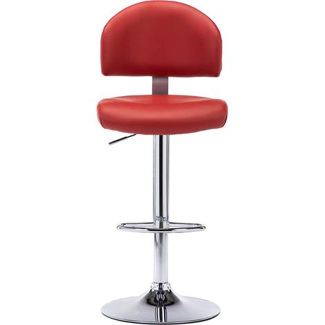 Maison Exclusive - Barhocker Weinrot Kunstleder (1/5)