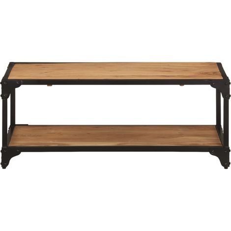 Maison Exclusive - Couchtisch 90x45x35 cm Massivholz Akazie